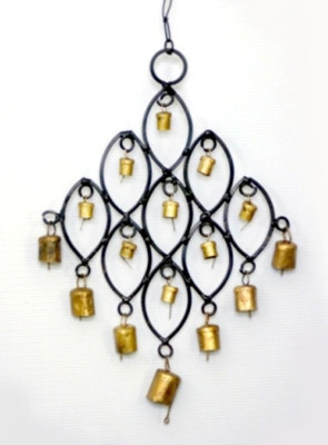 

TrendsandGifts Iron Windchime(18 inch, Blue)