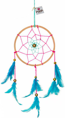 

Rooh Wellness Wool Windchime(4.7 inch, Blue, Pink, Green)