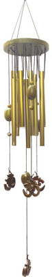 Discount4product Wooden Windchime(25 inch, Green)