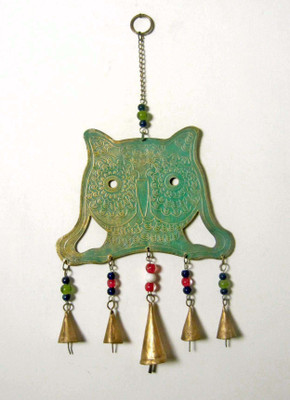 

Deboss Cast Iron Windchime(16 inch, Green)