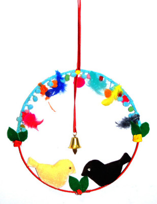 

Creative Textiles Iron, Cotton Windchime(10 inch, Multicolor)