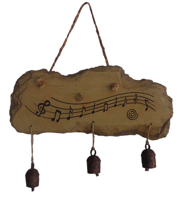 

Niksang Arts Stoneware Windchime(12 inch, Beige)