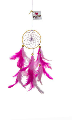 

Rooh Wellness Wool Windchime(7.8 inch, Pink)