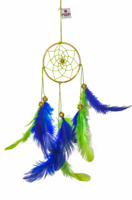 

Rooh Wellness Wool Windchime(4 inch, Green, Blue)