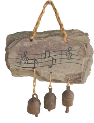 

Niksang Arts Stoneware Windchime(7 inch, Beige)