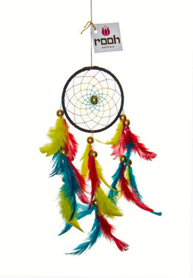 

Rooh Wellness Wool Windchime(11.7 inch, Red, Green, Yellow)