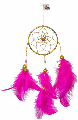 

Rooh Wellness Wool Windchime(4 inch, Pink)