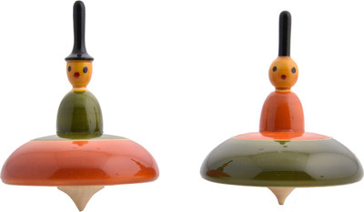 

Anuradha Staked Wind Spinner(Orange, Black)