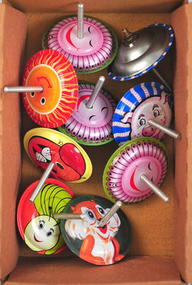 

Karmakara Staked Wind Spinner(Multicolor)