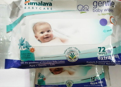 

Himalaya Gentle Baby wipes(72 Pieces)