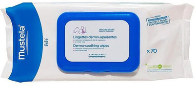 

Mustela Dermo-Soothing Wipes - 7Opc(70 Pieces)