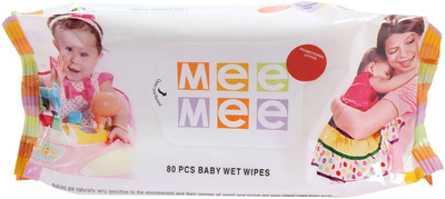 MeeMee Baby Wet Wipes(80 Pieces)