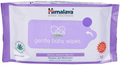 

Himalaya Gentle Baby Wipes, 12 Pcs ( set of 3)(3 Pieces)