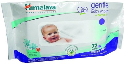 

Himalaya Herbals Gentle Baby Wipes 72 Pieces