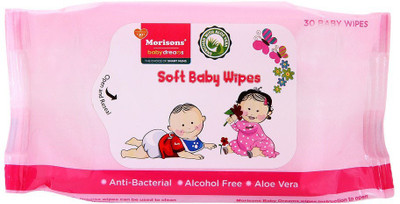 

Morisons Baby Dreams Baby Wipes 30 Pieces