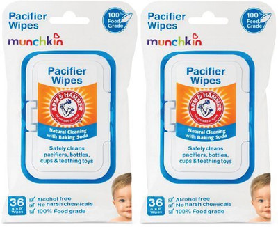 

Munchkin 72 Pack Arm And Hammer Pacifier Wipes(72 Pieces)