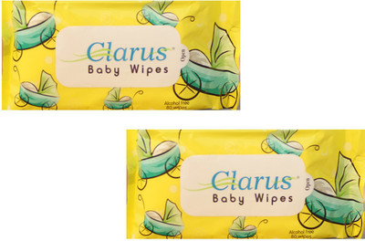 

Clarus Baby Wipes 80 Pulls x 2(2 Pieces)