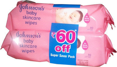 

Johnson's Skincare Wipes(160 Pieces)