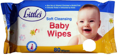 Littles Baby Soft Cleansing Wipes(3 Pieces)