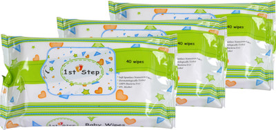 

1st Step 3 Pcs Combo Pack Of Baby Wipes