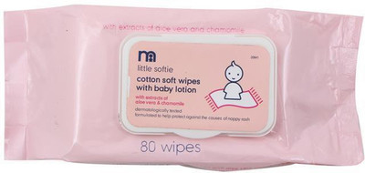 

Mothercare Wipes With Lotion 80Pc(80 Pieces)
