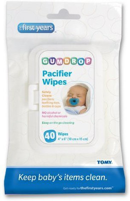 

The First Year Gumdrop Pacifier Wipes(40 Pieces)