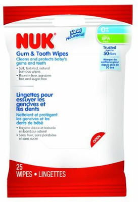 

Nuk Tooth and Gum Oral Care Wipes Pouch(24 Pieces)
