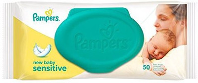 

Pampers Baby Cotton Wipes(50 Pieces)