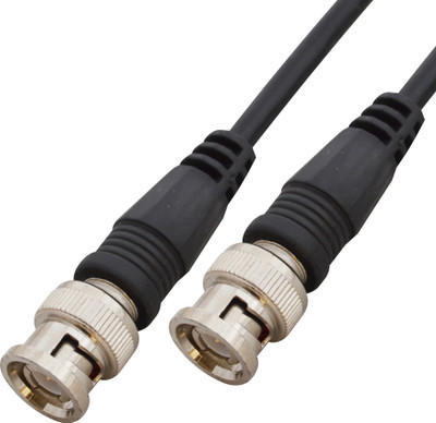 

MX 3554 BNC Male Cable Wire Cord for CCTV Camera DVR Wire Connector(Black, Pack of 1)
