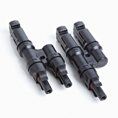 

Agartel MC4 Connector Y-Branch Power Plug(Black)