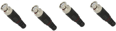 

Olympia Oly4bnc Bnc Cctv Connector Wire Connector(Multicolor, Steel, Black, Gold, Pack of 4)