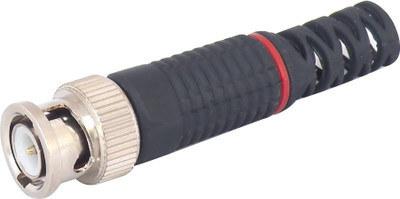 MX 158 BNC high quality connectors for CCTV Camera Cable Wire dvr Wire Connector(Black, Silver, Pack of 1) available at flipkart for Rs.149
