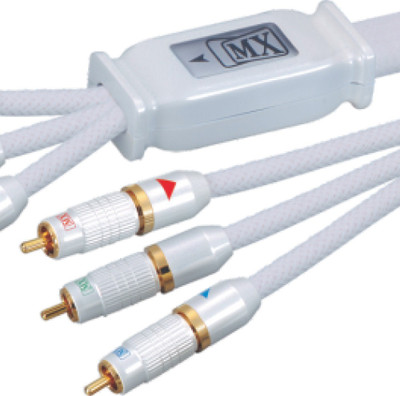 

MX 2578 RCA Audio Video Cable(Compatible with Mobile, Laptop, Tablet, Mp3, Gaming Device, White)