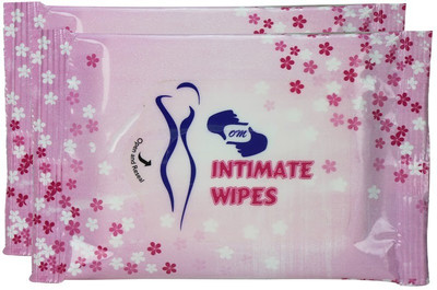 

OM Feminine Intimate Wipes(20 Sheets, Pack of 20)