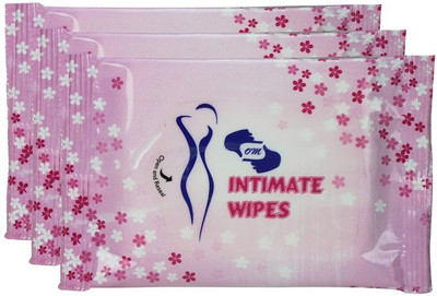 

OM Feminine Intimate Wipes(30 Sheets, Pack of 30)