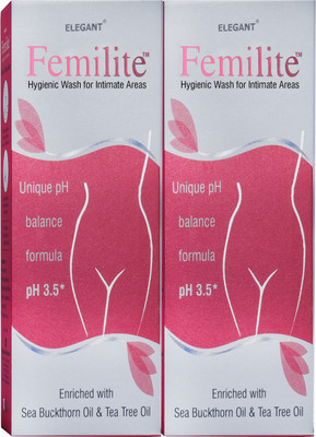 

Femilite Hygienic Anti-Bacterial Intimate Wash(200 ml, Pack of 2)