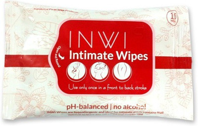 

Inwi Fin01 Intimate Wipes(10 Sheets, Pack of 10)