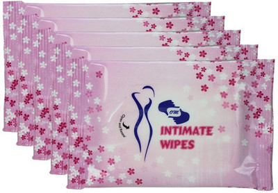 

OM Int Intimate Wipes(50 g, Pack of 5)