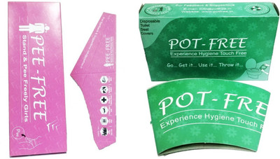 

Pot Free (10 in 1) Pack of 2 + (10 in 1) Pack of 1 Intimate Wipes(330 g, Pack of 1)