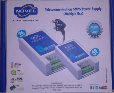 

NOVEL 4 Channel Power Supply For Any Cctv Worldwide Adaptor(White)