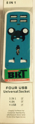 

BKT BKTCH-03 Worldwide Adaptor(Blue, Pink)