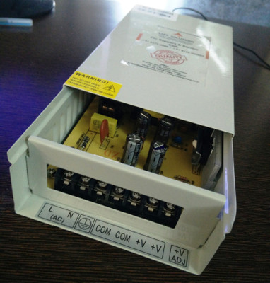 

Cp Plus 12V DC CCTV Power Supply Worldwide Adaptor(White, Silver)