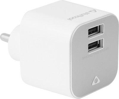 Stuffcool Zenit Dual USB Wall Charger 3.4 Amp - White Worldwide Adaptor(White) Stuffcool Zenit Dual USB Wall Charger 3.4 Amp - White Worldwide Adaptor(White)