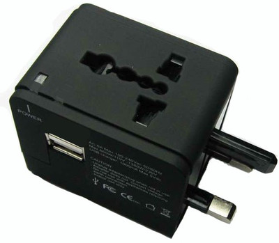 

Star Magic Usb Worldwide Adaptor(Black)