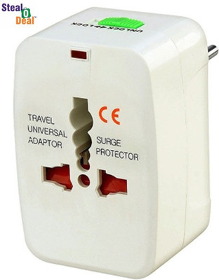 

Stealodeal Universal Worldwide Adaptor(White)