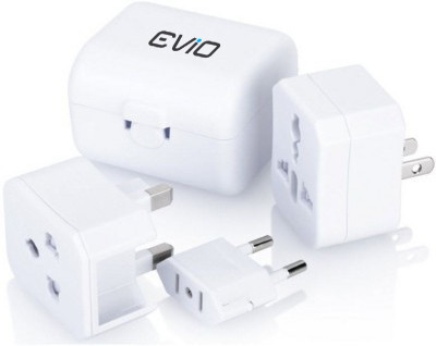 

Evio Mr Universe Worldwide Adaptor(White)