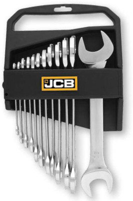 

JCB 22027392 Double Sided Open End Wrench Set(Pack of 12)