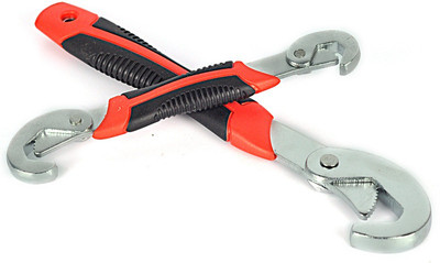 

Snap N Grip SG001 Multipurpose Universal Wrench Double Sided Open End Wrench Set(Pack of 2)