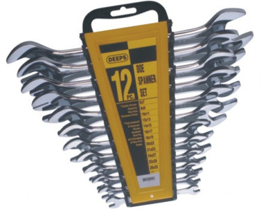 DEEPS 151/12 Double Sided Open End Wrench(Pack of 12)