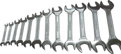 TAPARIA DEP12N Double Sided Open End Wrench(Pack of 12)